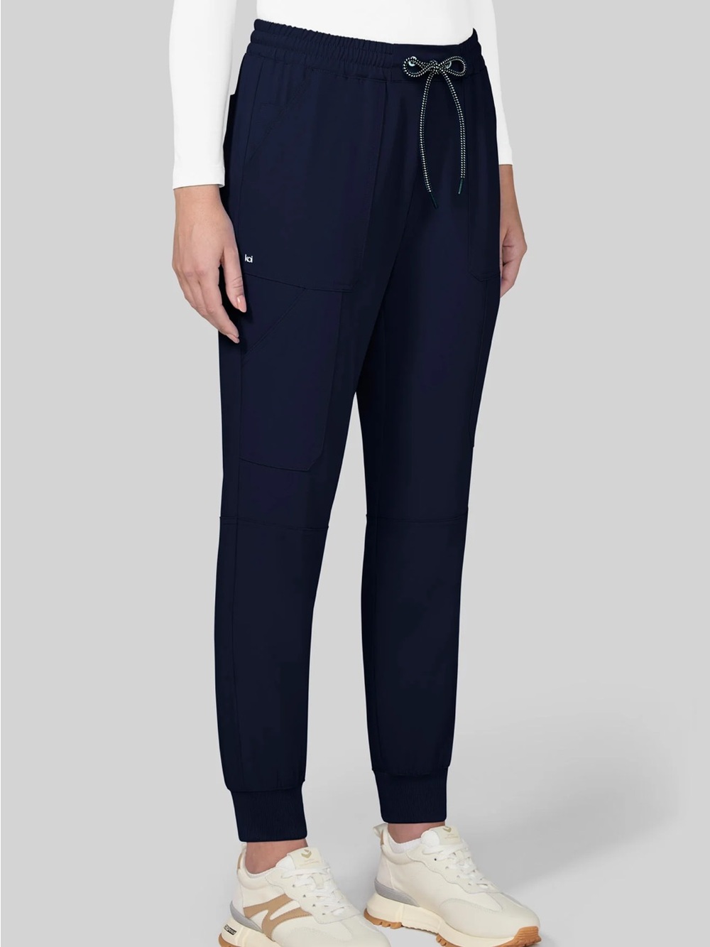 Navy Koi Good Vibe Jogger Scrub Pant